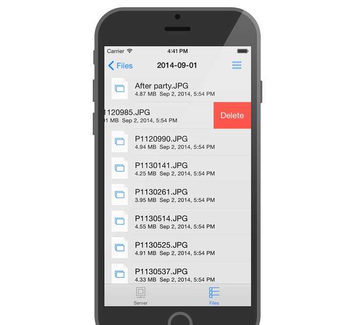 GoodSync Explorer for iOS